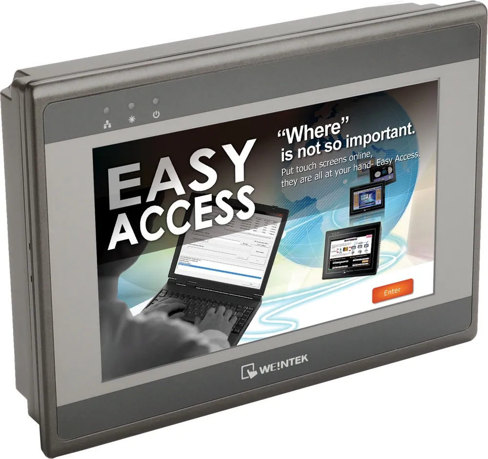 Weinview 7" HMI eMT3070B 7 Inch Touch Pane Ethernet Weintek Huamn machine inter New In Box
Weinview 7" HMI eMT3070B 7 Inch Touch Pane Ethernet Weintek Huamn machine inter New In Box