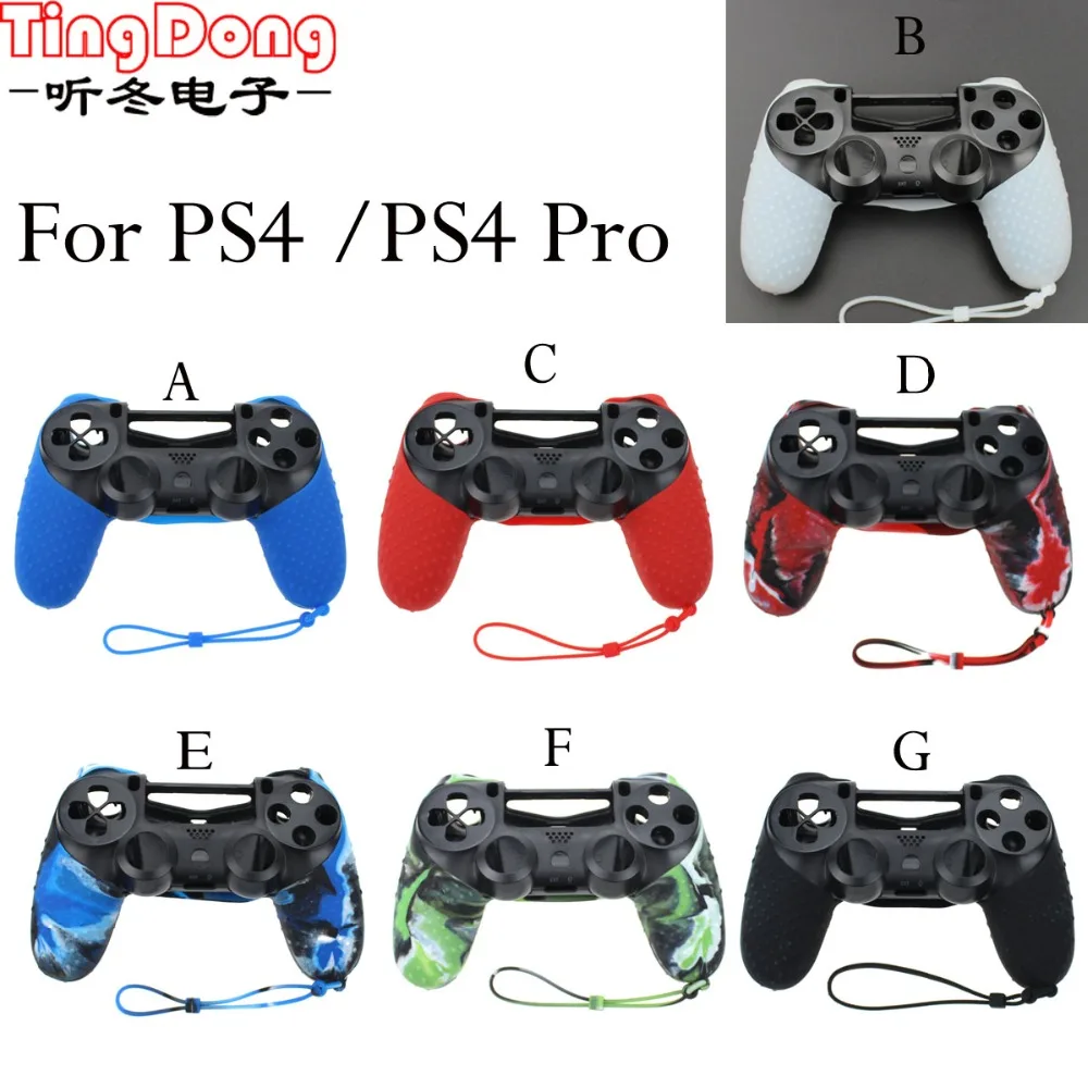 Data Frog Solid Color Silicone Gel Rubber Cases Skin For Sony Playstation 4 Controller Proctective Grip Cover For PS4 Pro Slim
Data Frog Solid Color Silicone Gel Rubber Cases Skin For Sony Playstation 4 Controller Proctective Grip Cover For PS4 Pro Slim