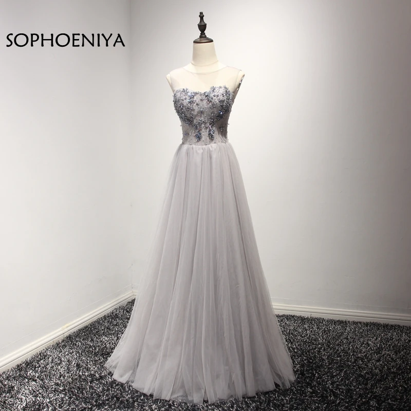 New Arrival O Neck A-Line Gray Evening dresses Long Beaded Lace Formal dress abendkleid vestido de festa vestido longo
New Arrival O Neck A-Line Gray Evening dresses Long Beaded Lace Formal dress abendkleid vestido de festa vestido longo