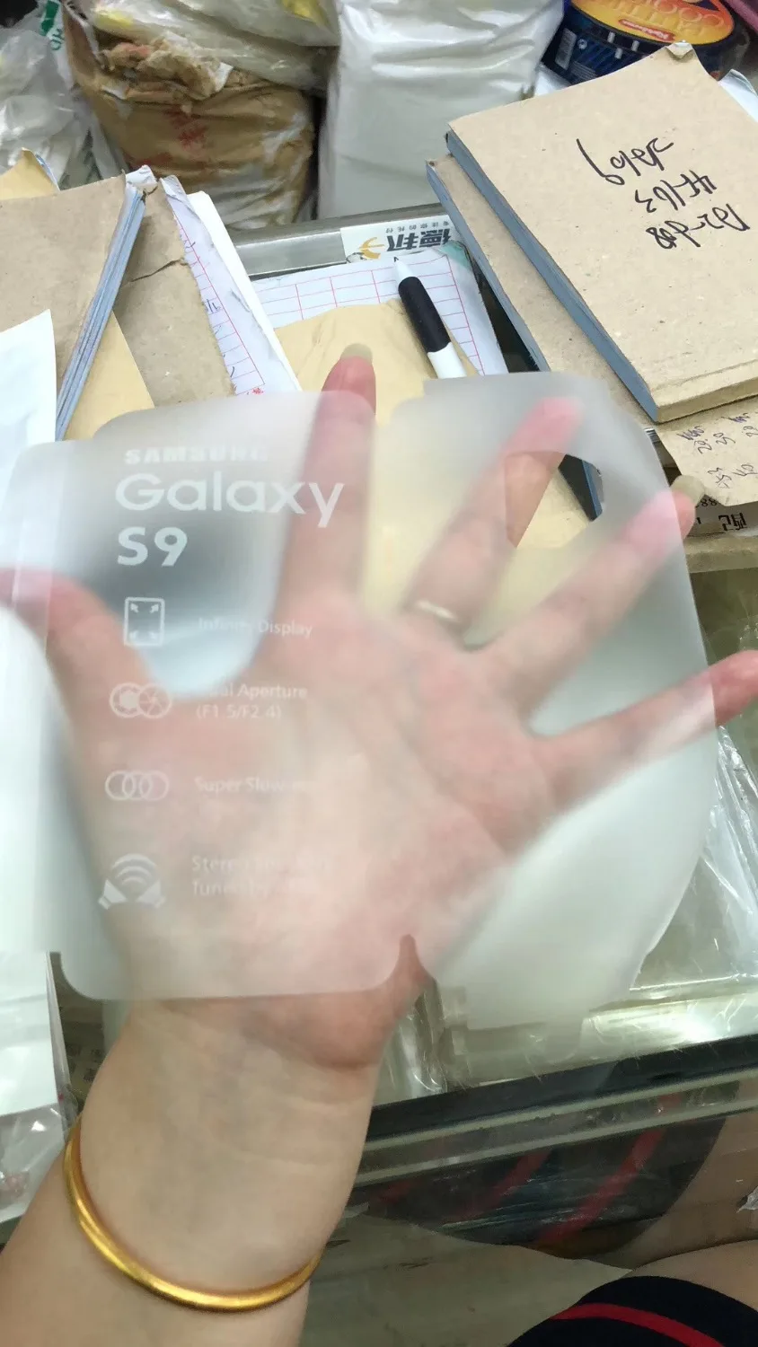 100 шт. пластиковая пленка для Samsung Galaxy S6edge S6 S7 S8 Note8 Note9 A6PLUS G9650 | Мобильные телефоны и