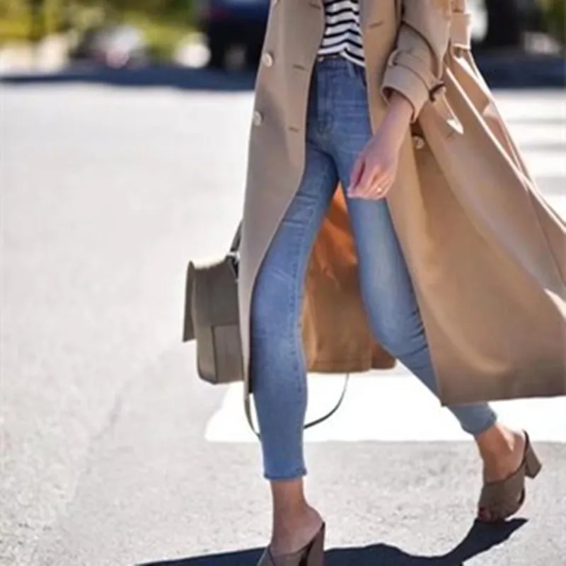 Women Slim Jeans Pencil Pnats Vintage High Waist Female Ankle-length Pants Elastic Skinny Lady Outwear Trouser
Women Slim Jeans Pencil Pnats Vintage High Waist Female Ankle-length Pants Elastic Skinny Lady Outwear Trouser