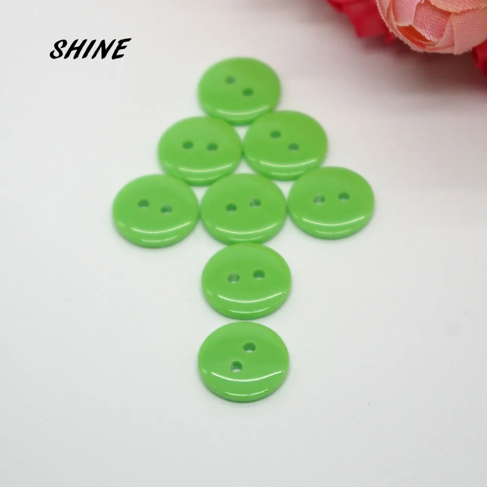 100PCs Decorative Buttons Light Green 2 Holes 12.5mm Sewing Resin Buttons Flatblck Scrapbooking S1016
100PCs Decorative Buttons Light Green 2 Holes 12.5mm Sewing Resin Buttons Flatblck Scrapbooking S1016