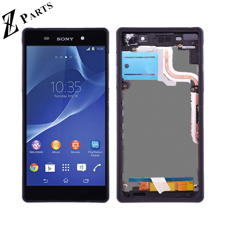 5 2 ''для Sony Xperia Z2 L50W D6502 D6503 ЖК дисплей с сенсорным экраном дигитайзер в сборе