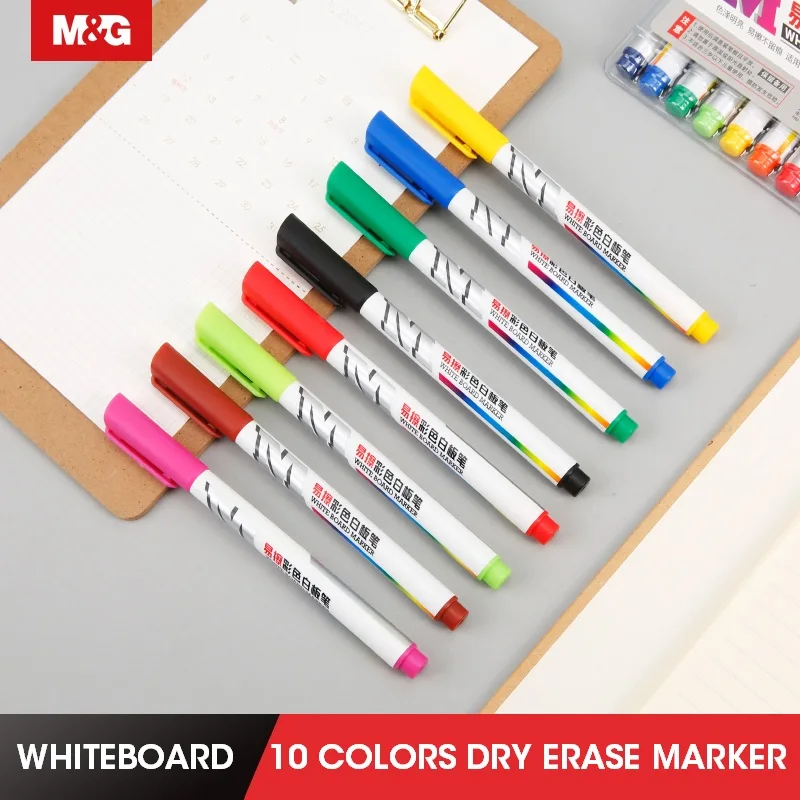 M&G 8/12 Colors/set Colored Whiteboard Markers, Dry Erase Color Markers, 1.0mm, Office, School,Stationery,Drawing,Art Supply
M&G 8/12 Colors/set Colored Whiteboard Markers, Dry Erase Color Markers, 1.0mm, Office, School,Stationery,Drawing,Art Supply