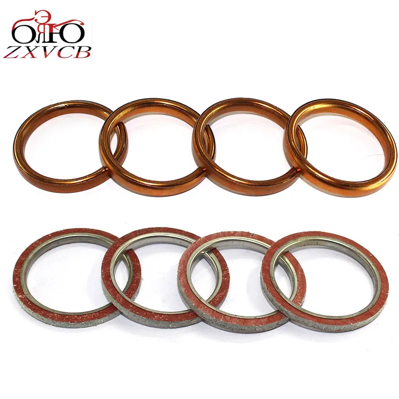 8* FOR KAWASAKI ZR750C 92-95 ZR750D 96-99 ZR-7 750F 99-04 ZR-7 750S 01-04 ZXR 400 89-90 ZXR 400L 91-99 Exhaust Pipe Gasket Seal
8* FOR KAWASAKI ZR750C 92-95 ZR750D 96-99 ZR-7 750F 99-04 ZR-7 750S 01-04 ZXR 400 89-90 ZXR 400L 91-99 Exhaust Pipe Gasket Seal