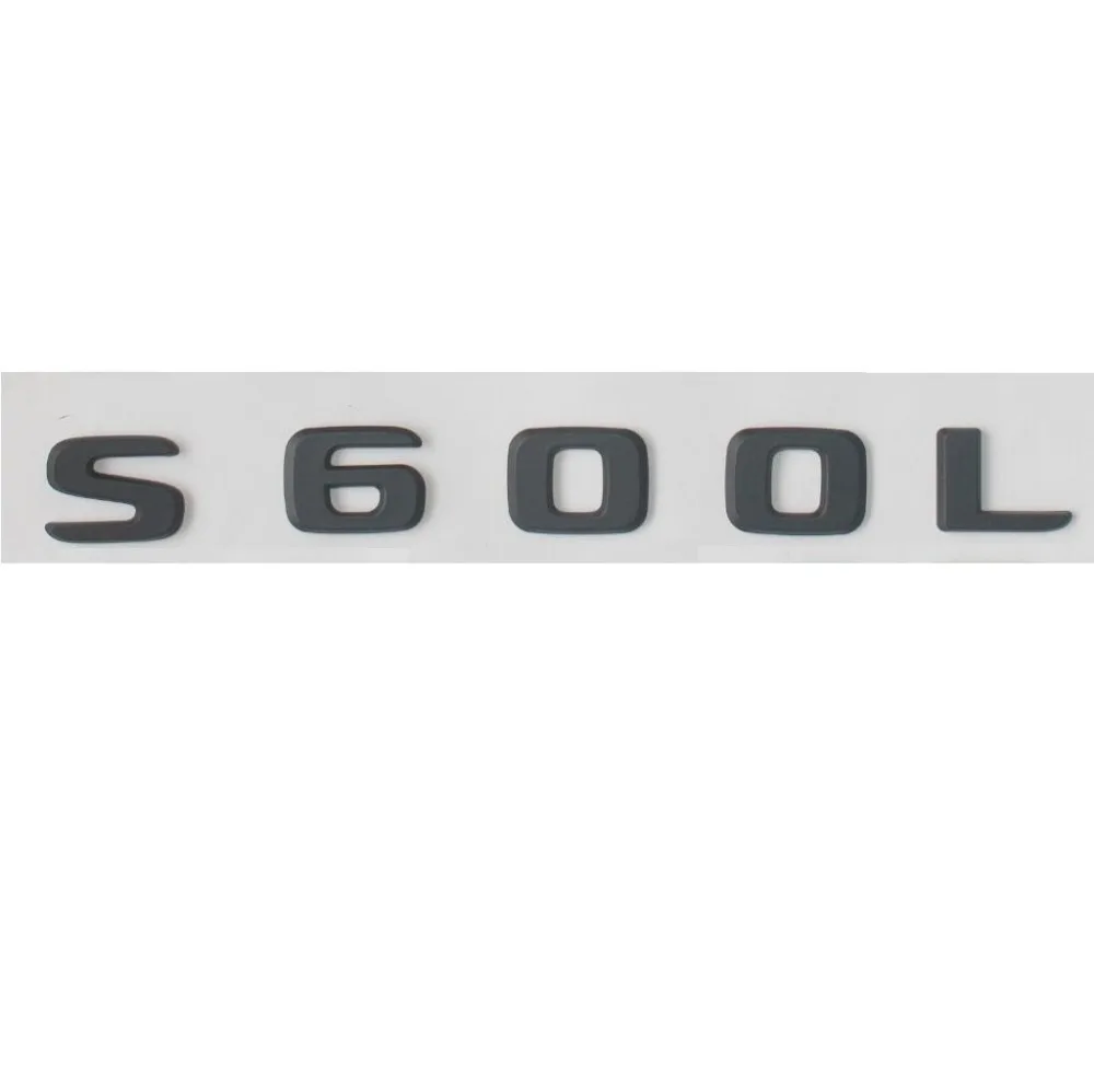 Matte Black ABS Rear Trunk Letters Badge Badges Emblem Emblems Decal Sticker for Mercedes Benz S Class S600L 17-19
Matte Black ABS Rear Trunk Letters Badge Badges Emblem Emblems Decal Sticker for Mercedes Benz S Class S600L 17-19