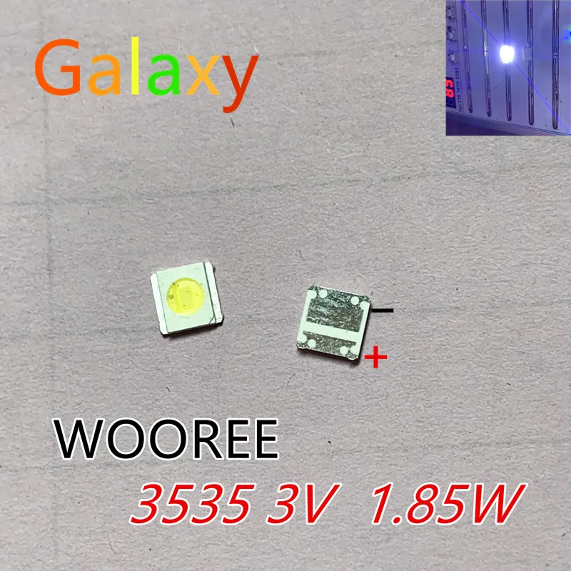 1000 шт. для WOOREE светодиодный ЖК Телевизор с подсветкой 3 в 1 Вт 3535 SMD лампа холодный