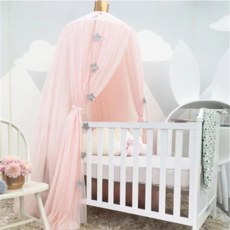 Mosquito Nets for Children Modern Style Crown 2.4m Netting Canopy Baby Bed Mantle Three Door Dream Cot Tents Kids Infant Screen
Mosquito Nets for Children Modern Style Crown 2.4m Netting Canopy Baby Bed Mantle Three Door Dream Cot Tents Kids Infant Screen