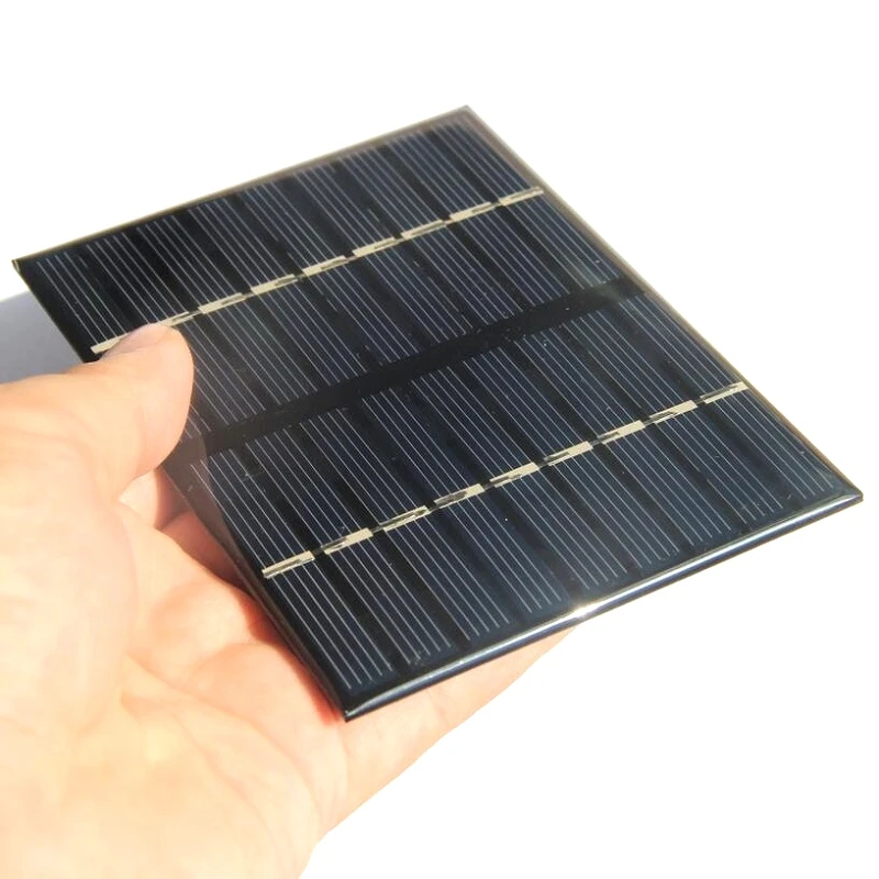 BUHESHUI оптовая продажа 1000 шт 1 5 W 9V солнечная батарея поликристаллическая панель