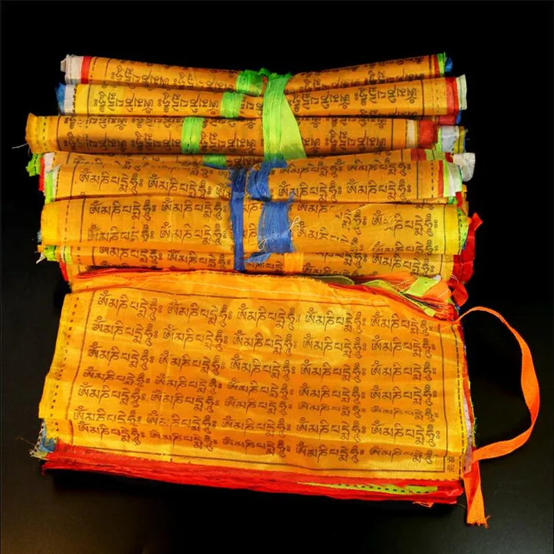 5 Meters Tibetan Buddhist 20pcs/string 5 Elements 25*15cm/pc Clear Pattern Guanyin Mantra Sutra Hanging Decorate Prayer Flag
5 Meters Tibetan Buddhist 20pcs/string 5 Elements 25*15cm/pc Clear Pattern Guanyin Mantra Sutra Hanging Decorate Prayer Flag