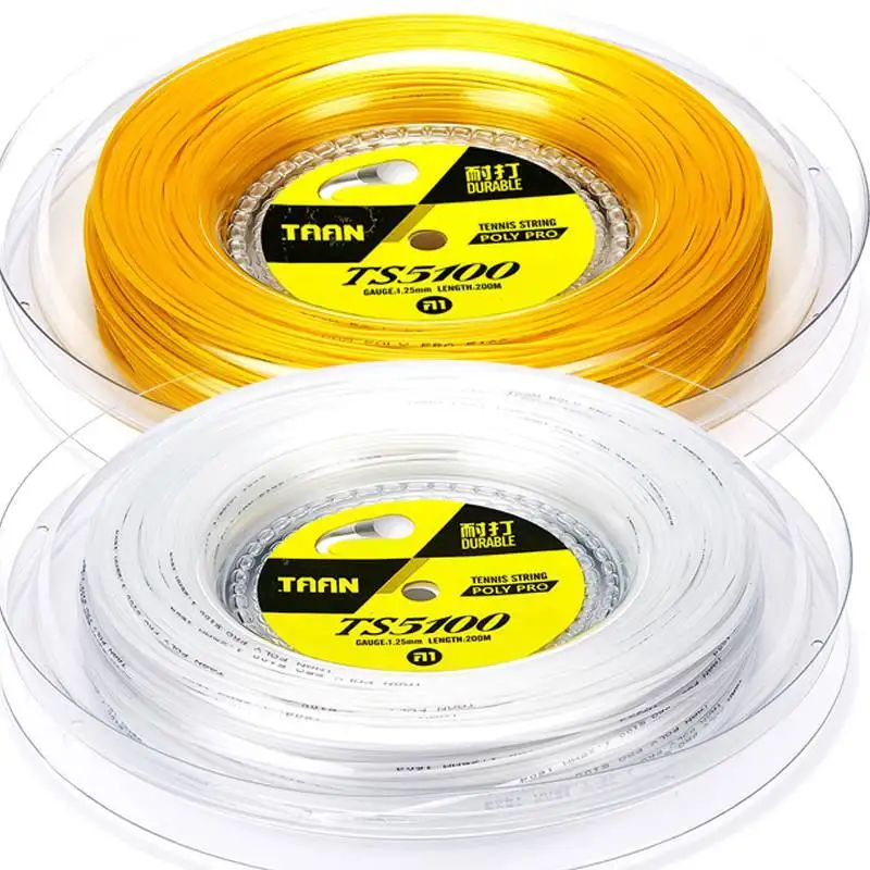 TAAN TS5100 Tennis String Pro Polyester 1.25mm Training 200m Reel Tennis String High Flexibility Durable Tennis String
TAAN TS5100 Tennis String Pro Polyester 1.25mm Training 200m Reel Tennis String High Flexibility Durable Tennis String