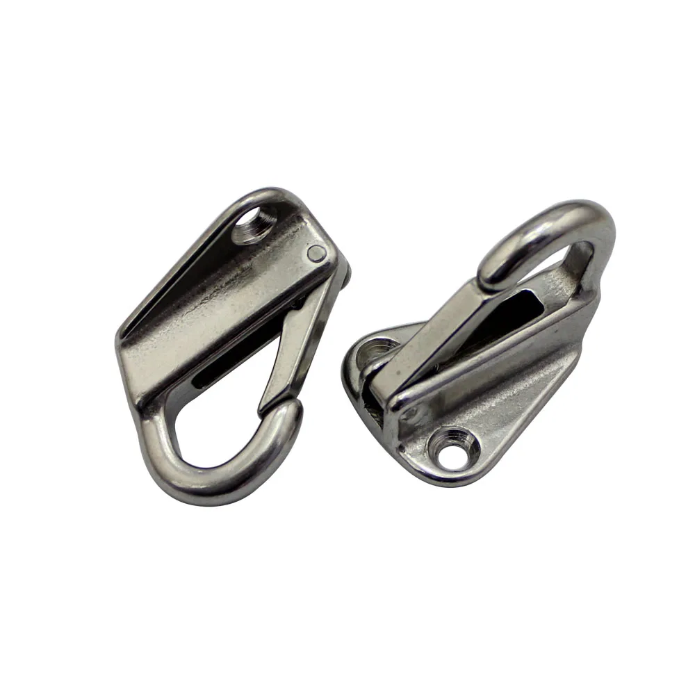 2 pcs Stainless 316 Marine Spring Locked Fender Hook Snap Fending Hook Attach Rope Boat Sail Tug Ship marine Hardware
2 pcs Stainless 316 Marine Spring Locked Fender Hook Snap Fending Hook Attach Rope Boat Sail Tug Ship marine Hardware