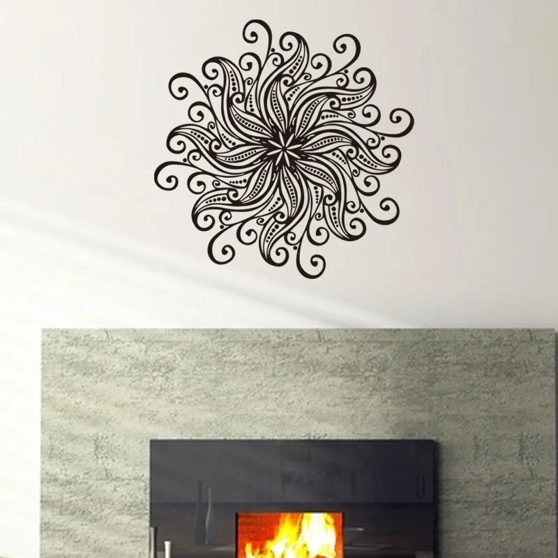 Flower Pattern Mandala Wall Stickers Home Decor Vinyl Art Indian Mandala Wall Decals Removable Living Room Decoration
Flower Pattern Mandala Wall Stickers Home Decor Vinyl Art Indian Mandala Wall Decals Removable Living Room Decoration