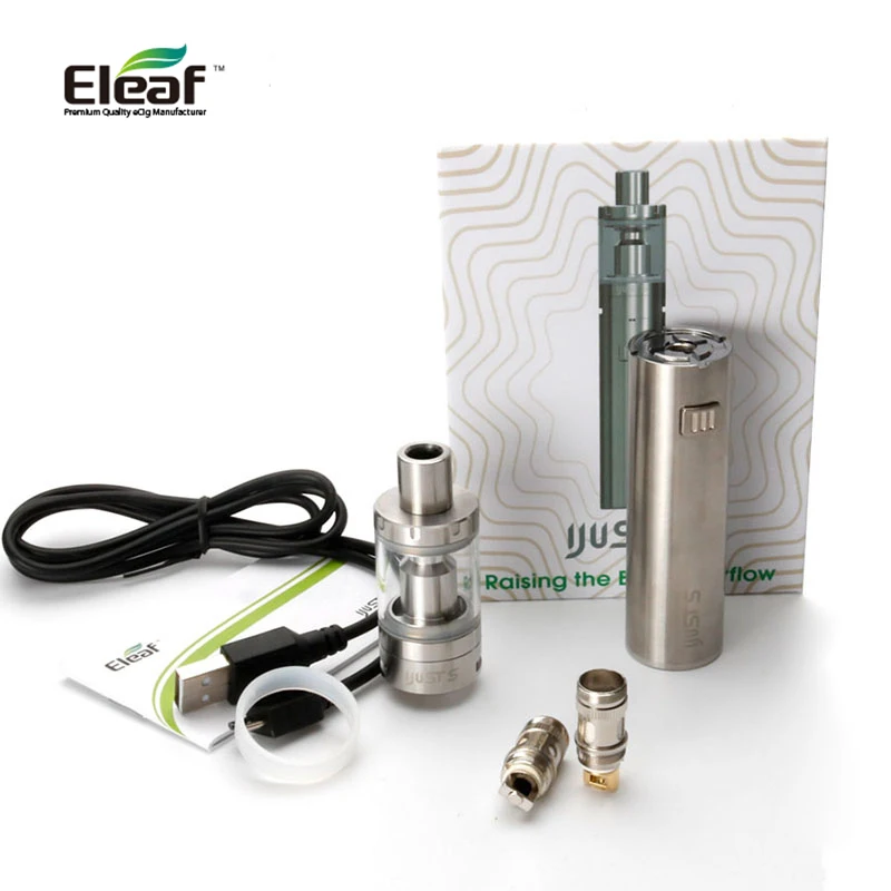 Eleaf iJust S Starter Kit 510 нить с 4 мл емкостью электронных соков атомайзер elektronik sigara vape 3000