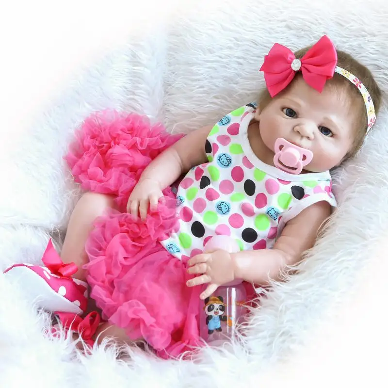22inch sillicone reborn baby doll Handmade 57cm Full Silicone lovely babies Dolls toys for Boy Lifelike Dolls toy for children
22inch sillicone reborn baby doll Handmade 57cm Full Silicone lovely babies Dolls toys for Boy Lifelike Dolls toy for children