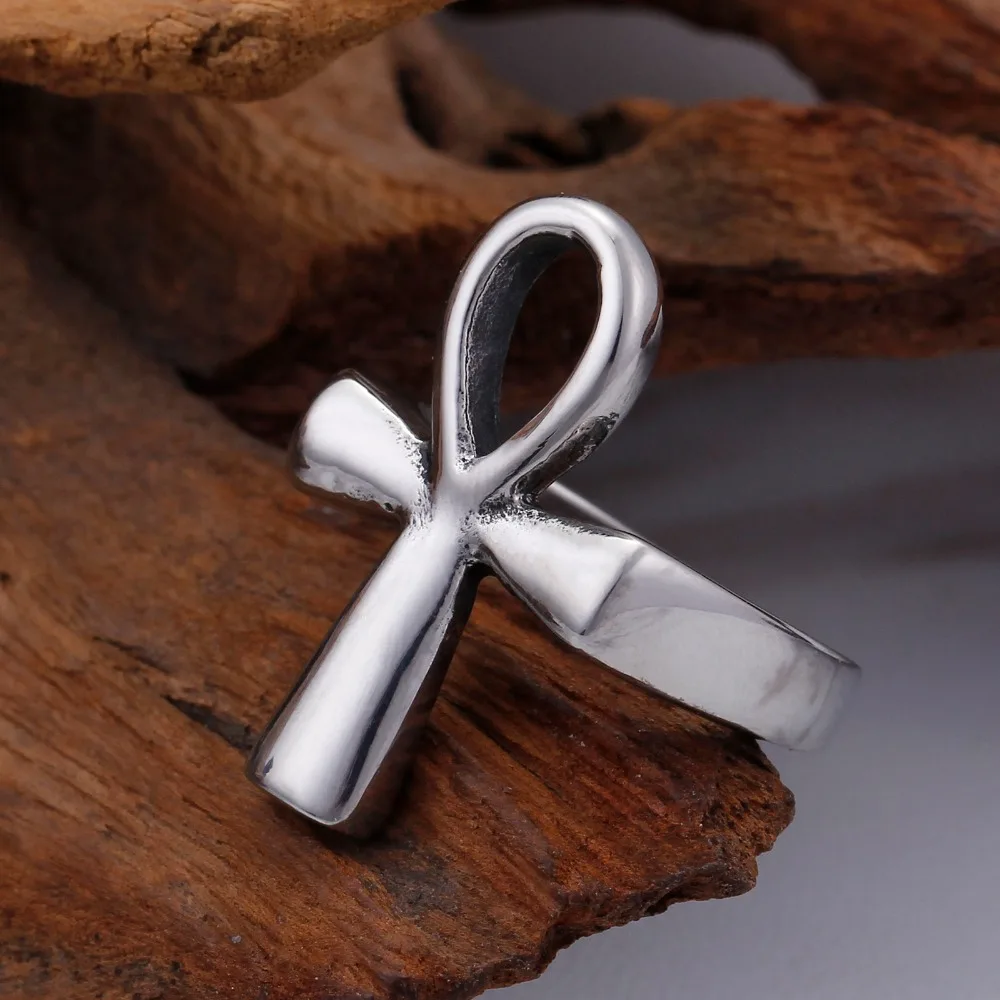 Stainless Steel Egypt Cruz Ring For Men Symbol of life Charms Vintage Geometric Finger Male Jewelry
Stainless Steel Egypt Cruz Ring For Men Symbol of life Charms Vintage Geometric Finger Male Jewelry