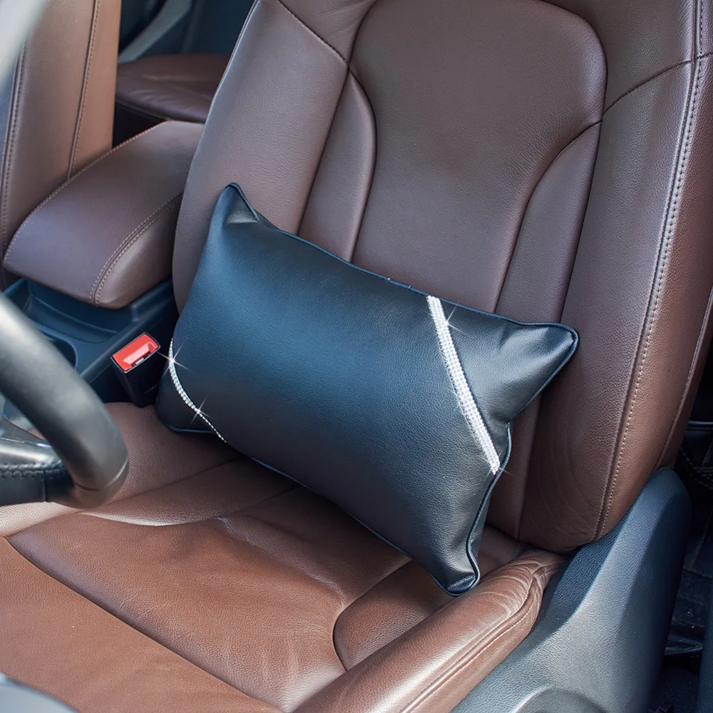 Car Back Support Lumbar Pillow PU Lumbar Support Cushion Car Headrest Pillow Head Neck Rest Cushion
Car Back Support Lumbar Pillow PU Lumbar Support Cushion Car Headrest Pillow Head Neck Rest Cushion