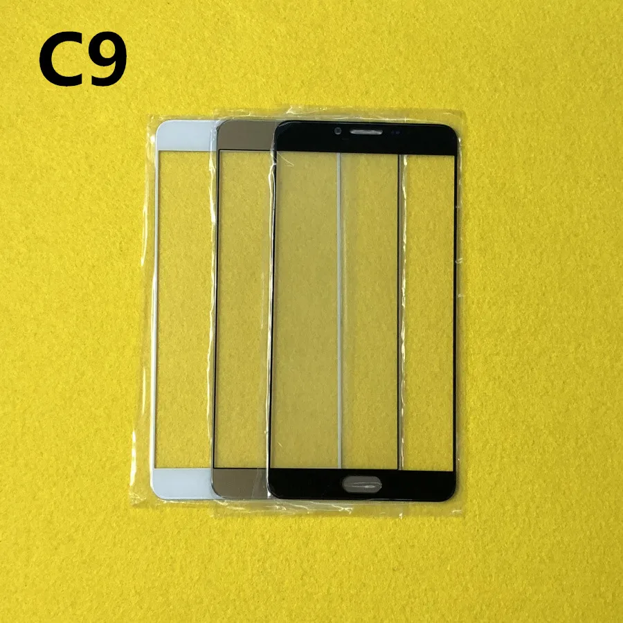 Сменное переднее Сенсорное ЖК стекло для Samsung Galaxy C9 pro C9000 C900F|Сенсорные панели