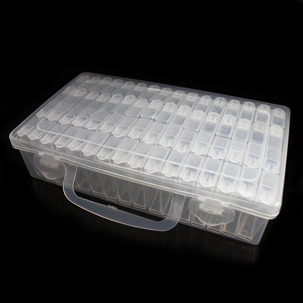 1pcs Plastic Transparent Display Case Organizer Box with Removeable 64 Small Boxes Jewelry Earring Beads Storage Boxes
1pcs Plastic Transparent Display Case Organizer Box with Removeable 64 Small Boxes Jewelry Earring Beads Storage Boxes