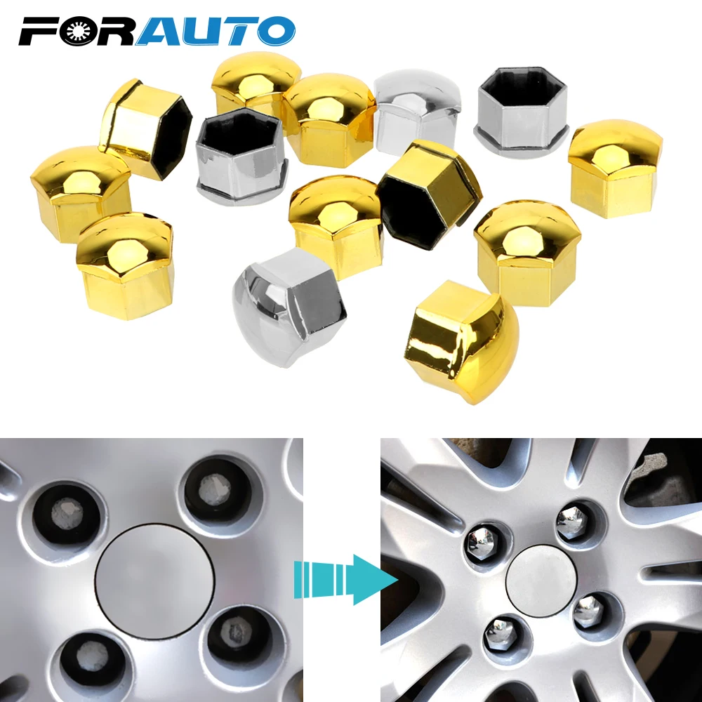 FORAUTO 20 Pieces 17mm/19mm Auto Hub Screw Cover Protection Covers Caps Auto Trim Tyre Nut Bolt Car Wheel Nut Caps Decoration
FORAUTO 20 Pieces 17mm/19mm Auto Hub Screw Cover Protection Covers Caps Auto Trim Tyre Nut Bolt Car Wheel Nut Caps Decoration