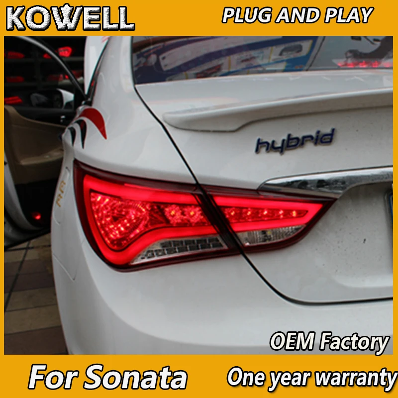 KOWELL стайлинга автомобилей для Sonata задние светильник s Новый светодиодный фонарь