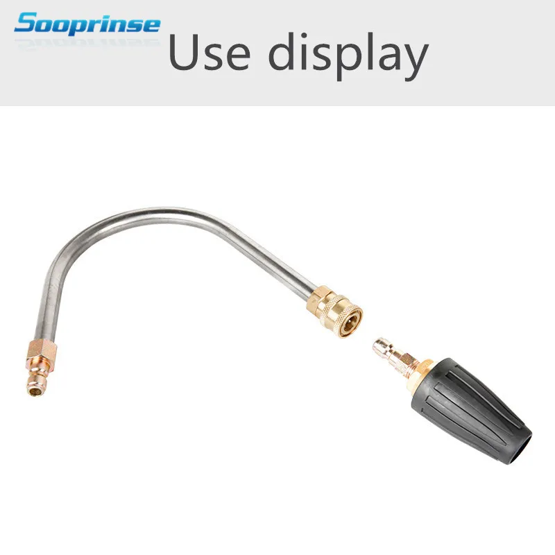 Sooprinse High Pressure Washer car Cleaning Attachment with 5 Nozzle 5000 PSI Car Wash Gun Wand Extension Replacement
Sooprinse High Pressure Washer car Cleaning Attachment with 5 Nozzle 5000 PSI Car Wash Gun Wand Extension Replacement