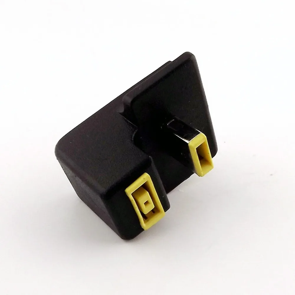 5x 180 Degree Angled Rectangle Port Male to Female Extension Charger Adapter For Lenovo ThinkPad | Электроника