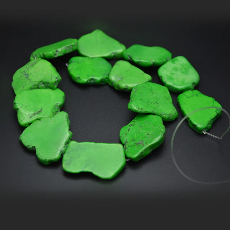 Бусины свободной формы, для ожерелья, браслета, цвета зеленого яблока, Howlite, срез камня
Бусины свободной формы, для ожерелья, браслета, цвета зеленого яблока, Howlite, срез камня