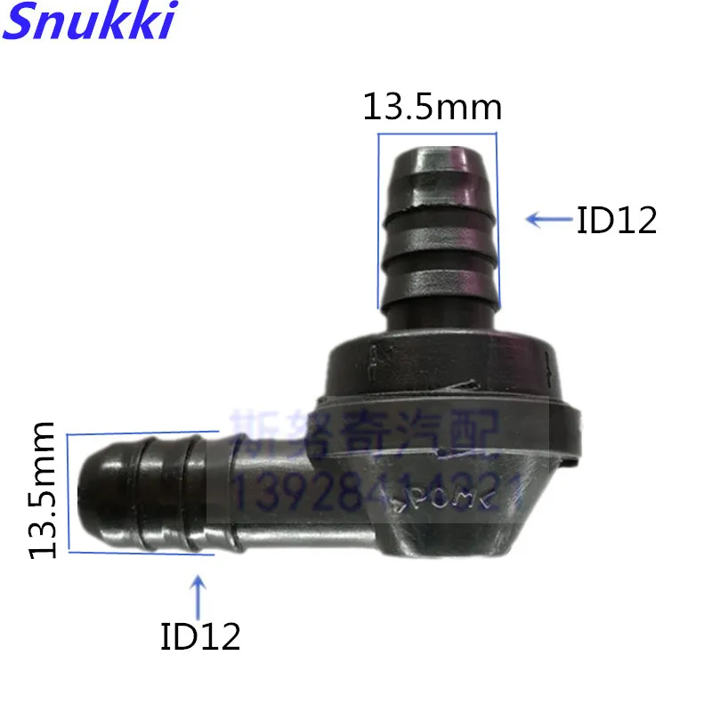 ID12 90 degree elbow one-way valve non-return valve one way valve high quality air pump vacuum check valve 2pcs a lot
ID12 90 degree elbow one-way valve non-return valve one way valve high quality air pump vacuum check valve 2pcs a lot