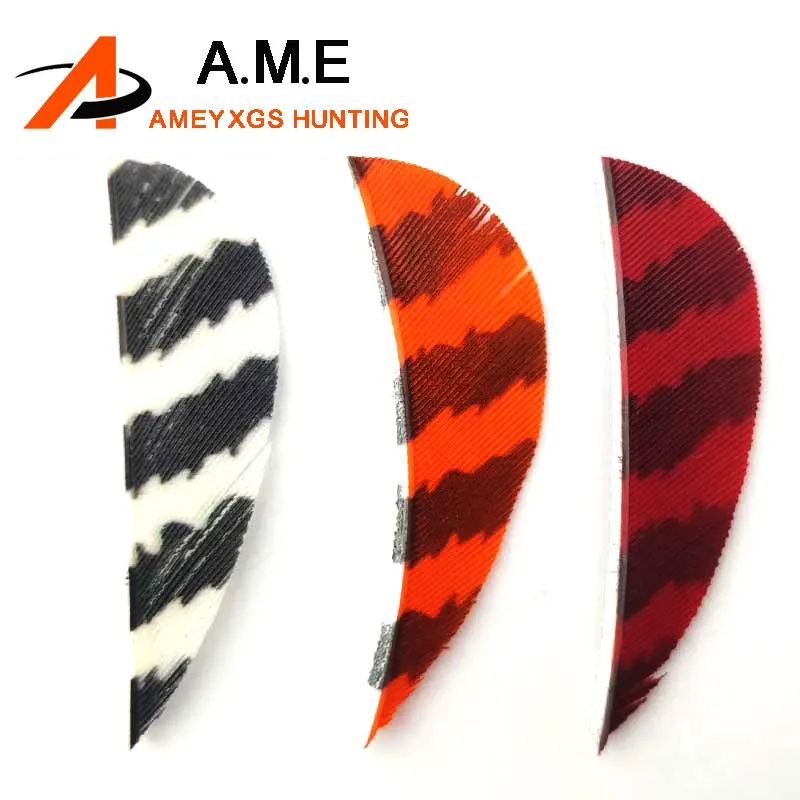50pcs 2inch Right Wing Archery Arrows Handmade Turkey Feather for Arrows Feather Sports Entertainment 3 Color Free Shipping
50pcs 2inch Right Wing Archery Arrows Handmade Turkey Feather for Arrows Feather Sports Entertainment 3 Color Free Shipping