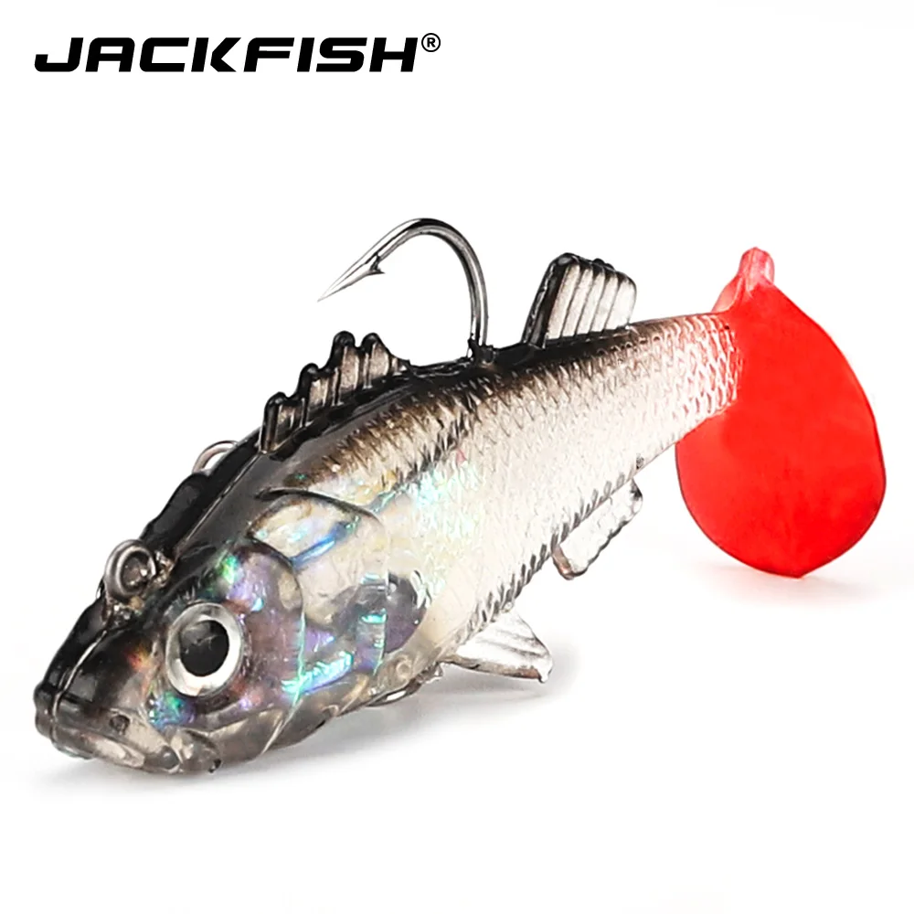JACKFISH Мягкая приманка 15 г искусственная силиконовая Тонущая рыболовная морской