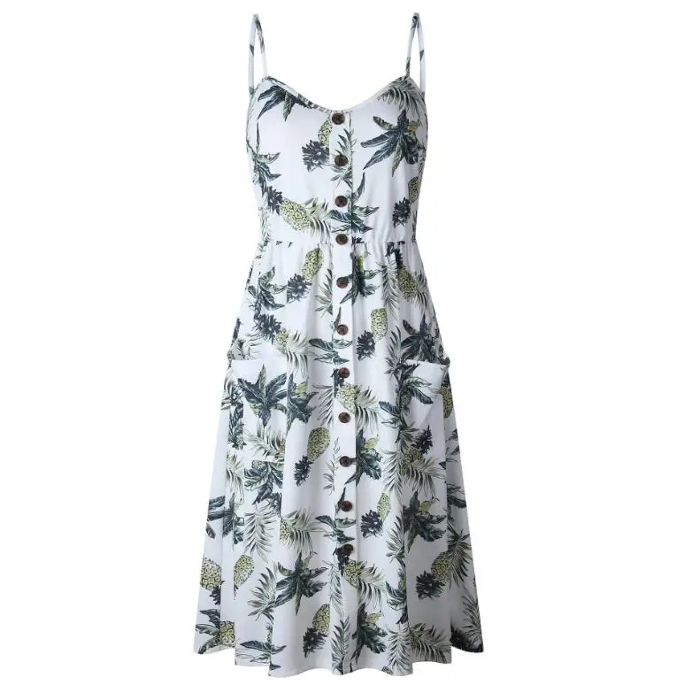 Summer Strap Print Floral Dot Long Dress Bohemian Beach Dress Women Sundress Sexy Casual Loose Elegant Vintage Ladies Dress B456
Summer Strap Print Floral Dot Long Dress Bohemian Beach Dress Women Sundress Sexy Casual Loose Elegant Vintage Ladies Dress B456