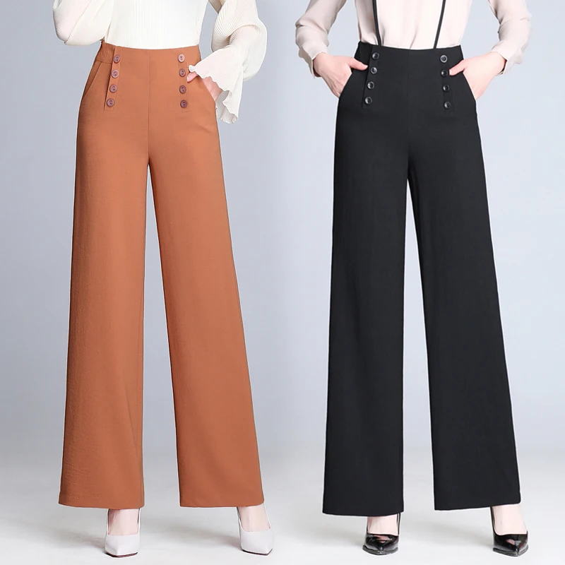woman spring summer wide leg pants loose trousers 2018 new high waist straight wide leg pants white trousers Loose casual pants
woman spring summer wide leg pants loose trousers 2018 new high waist straight wide leg pants white trousers Loose casual pants
