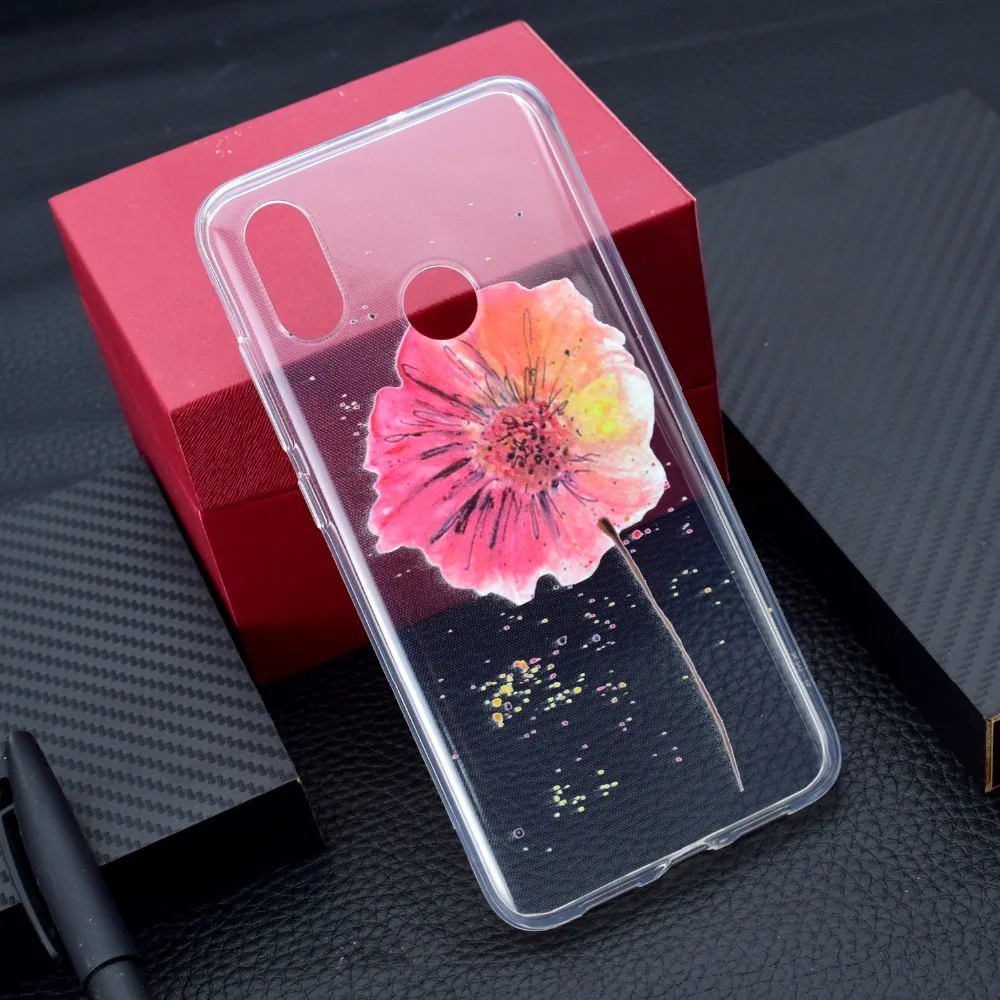 Чехол для Xiaomi Redmi Note 5 Pro мягкий силиконовый чехол из ТПУ глобальная версия чехлы