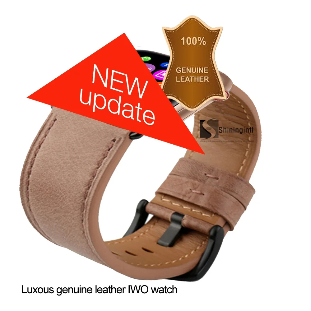 Smochm IWO 9 1:1 MTK2502C Wrist Smart Watch Wireless Charge Smartwatch 44MM Series 4 Genuine Leather Updated for Iphone Andriod
Smochm IWO 9 1:1 MTK2502C Wrist Smart Watch Wireless Charge Smartwatch 44MM Series 4 Genuine Leather Updated for Iphone Andriod