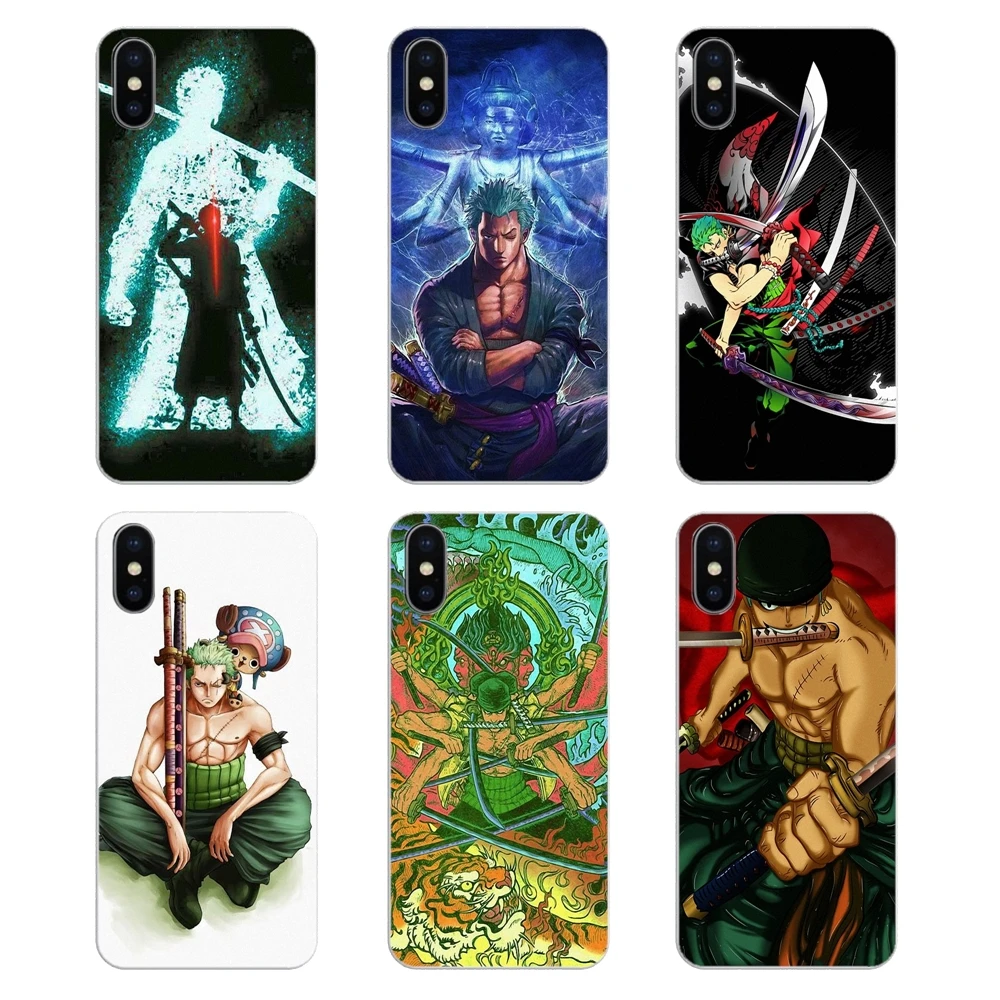 Силиконовый чехол для телефона Japan SwordsmAn Roronoa Zoro Super ONE PIECE Motorola Moto X4 E4 E5 G5 G5S G6 Z Z3 G3 C