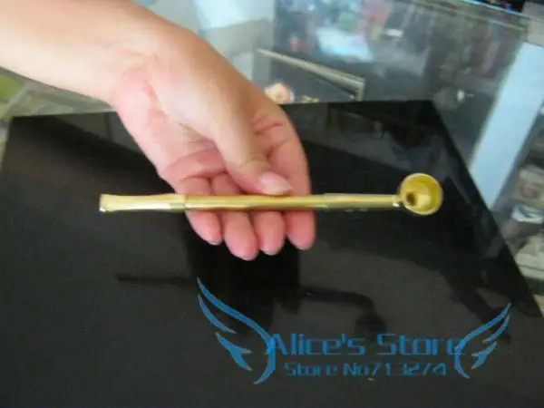 Новинка 1 шт. Модные Винтажные длинные золотые металлические табачные трубки Масштабируемая курительная трубка Регулируемый подарок для м... 
Новинка 1 шт. Модные Винтажные длинные золотые металлические табачные трубки Масштабируемая курительная трубка Регулируемый подарок для м...