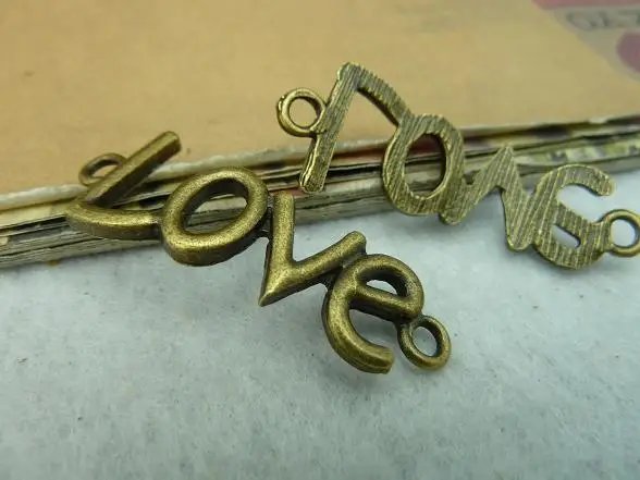 Diy accessories vintage materials of ancient bronze curviplanar love letter c3187 12* 40mm
Diy accessories vintage materials of ancient bronze curviplanar love letter c3187 12* 40mm
