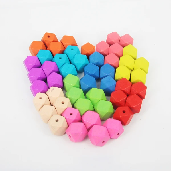 2017 New Arrival Top Fashion 20mm DIY wooden beads rainbow color Geometric wood bead for necklace 60pcs/lot WB-001
2017 New Arrival Top Fashion 20mm DIY wooden beads rainbow color Geometric wood bead for necklace 60pcs/lot WB-001