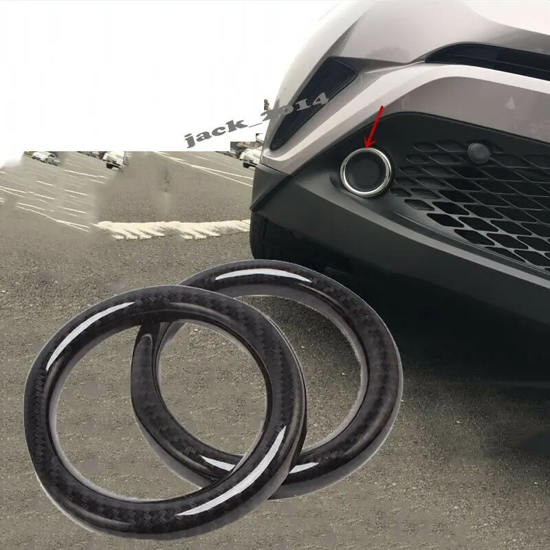 2PCS carbon fiber Front Fog Light Lamp Trim Ring For Toyota C-HR CHR 2016 2017 2018
2PCS carbon fiber Front Fog Light Lamp Trim Ring For Toyota C-HR CHR 2016 2017 2018