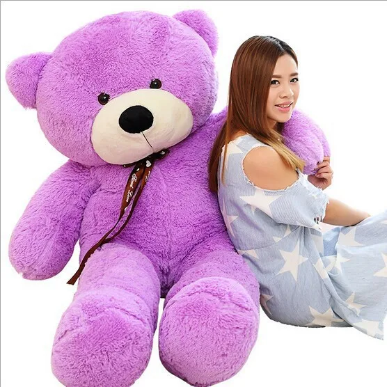 New arrival 160CM giant purple teddy bear plush doll stuffed animals kid baby dolls life size teddy bear Free Shipping
New arrival 160CM giant purple teddy bear plush doll stuffed animals kid baby dolls life size teddy bear Free Shipping