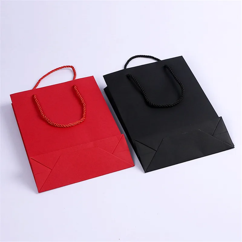 100PCS 5 Colors Kraft Paper Gift Bag With Handle 19x7X27cm Wedding Birthday Party Gift Christmas New Year Shopping Package Bags
100PCS 5 Colors Kraft Paper Gift Bag With Handle 19x7X27cm Wedding Birthday Party Gift Christmas New Year Shopping Package Bags