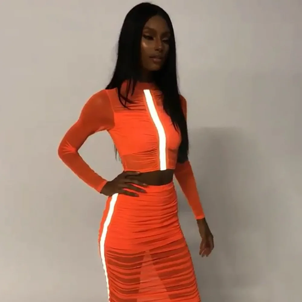 2019 Summer Solid Color Mesh See Through Full Sleeve Patchwork Midriff-Baring Short Tops Slim Women Suits
2019 Summer Solid Color Mesh See Through Full Sleeve Patchwork Midriff-Baring Short Tops Slim Women Suits