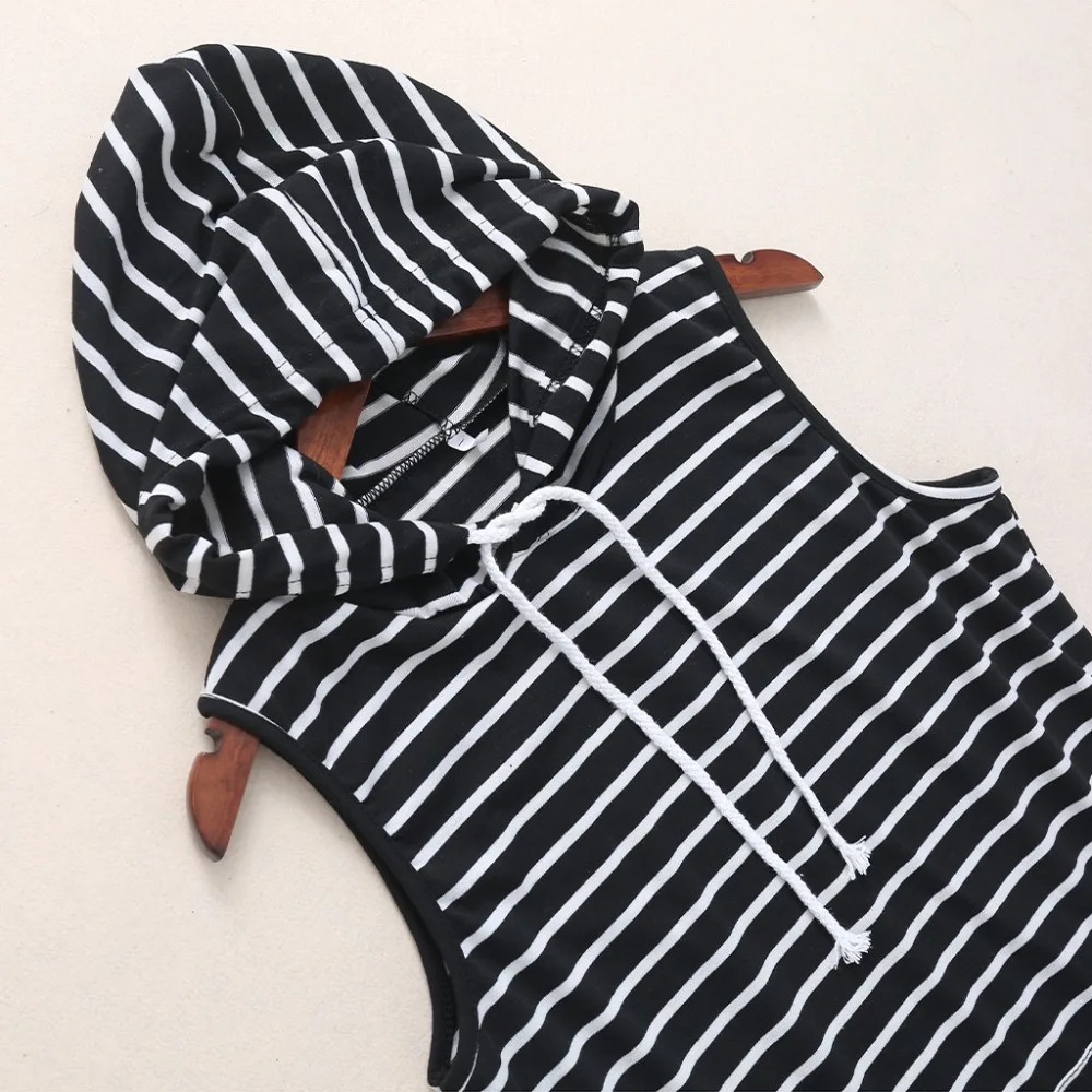 Summer Sexy Women Boho Hooded Pockets Dress Bodycon Sleeveless Striped Solid Sexy Party Cocktail Mini Tank Dress Fashion
Summer Sexy Women Boho Hooded Pockets Dress Bodycon Sleeveless Striped Solid Sexy Party Cocktail Mini Tank Dress Fashion