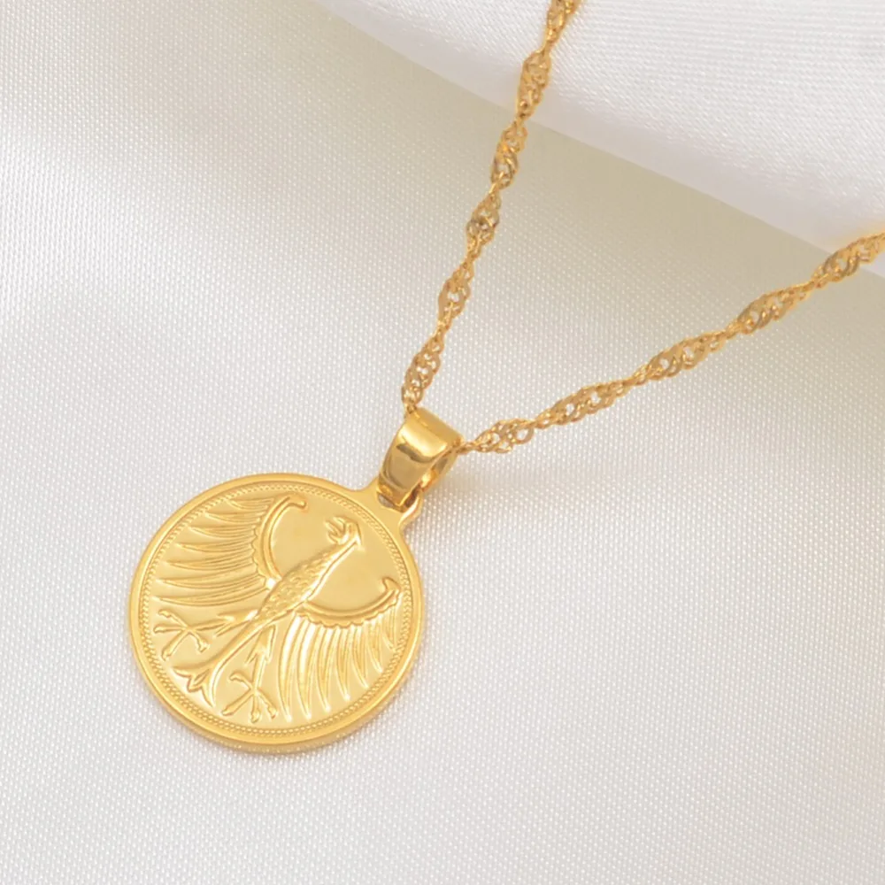 Anniyo German Pendant Necklaces Women Girls Gold Color Germans Jewelry Charm Gifts #015816
Anniyo German Pendant Necklaces Women Girls Gold Color Germans Jewelry Charm Gifts #015816