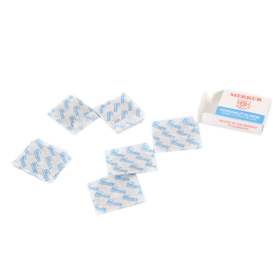 100Pcs High Quality Germany Merkur Blade Pedicure Tools For Hard Dead Skin Remover Foot Rasp Stainless Steel Corn Cutter
100Pcs High Quality Germany Merkur Blade Pedicure Tools For Hard Dead Skin Remover Foot Rasp Stainless Steel Corn Cutter