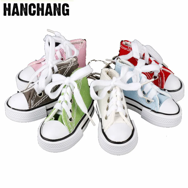 Cute 3D Sneaker Tennis Keychain Mini Canvas Shoes Keyring Accessories Candy Color Sport Shoe Jewelry For Kids Bag Hanging
Cute 3D Sneaker Tennis Keychain Mini Canvas Shoes Keyring Accessories Candy Color Sport Shoe Jewelry For Kids Bag Hanging