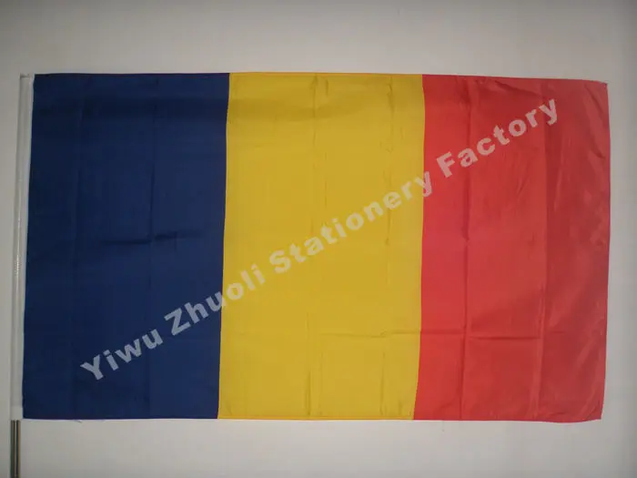 Chad Flag 150X90cm (3x5FT) 115g 100D Polyester Double Stitched High Quality Free Shipping
Chad Flag 150X90cm (3x5FT) 115g 100D Polyester Double Stitched High Quality Free Shipping
