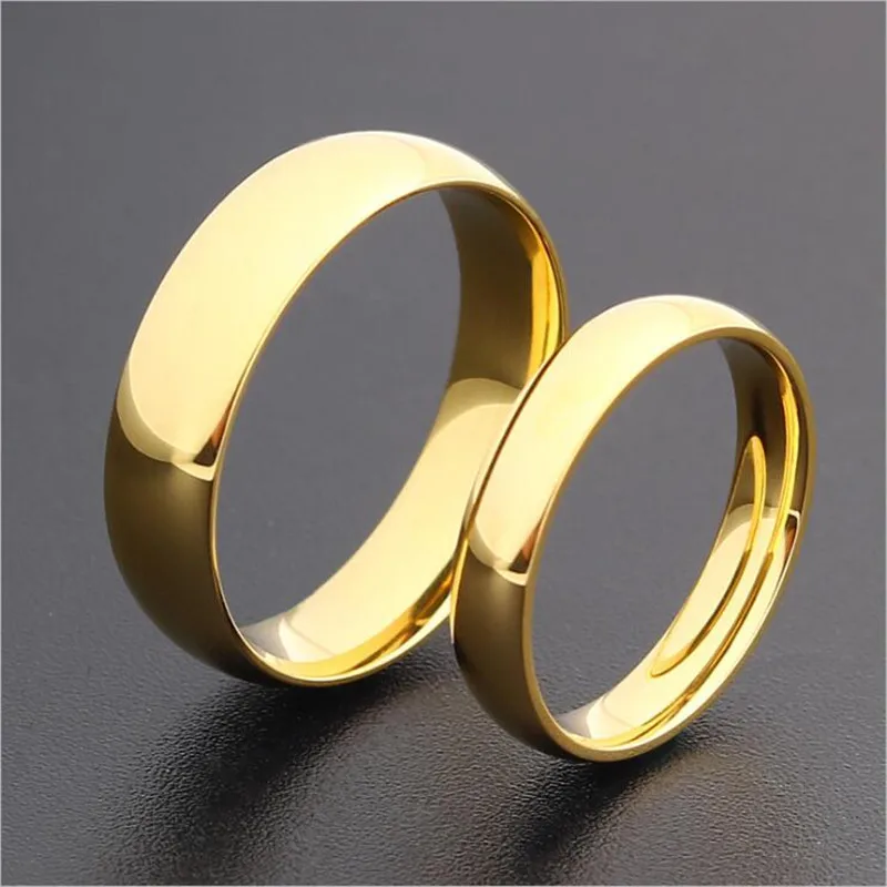 R10 Titanium Lover's Rings Width 4mm 6mm 316L Stainless Steel IP Plating No Fade Gold-color Good Quality Cheap Jewelry
R10 Titanium Lover's Rings Width 4mm 6mm 316L Stainless Steel IP Plating No Fade Gold-color Good Quality Cheap Jewelry
