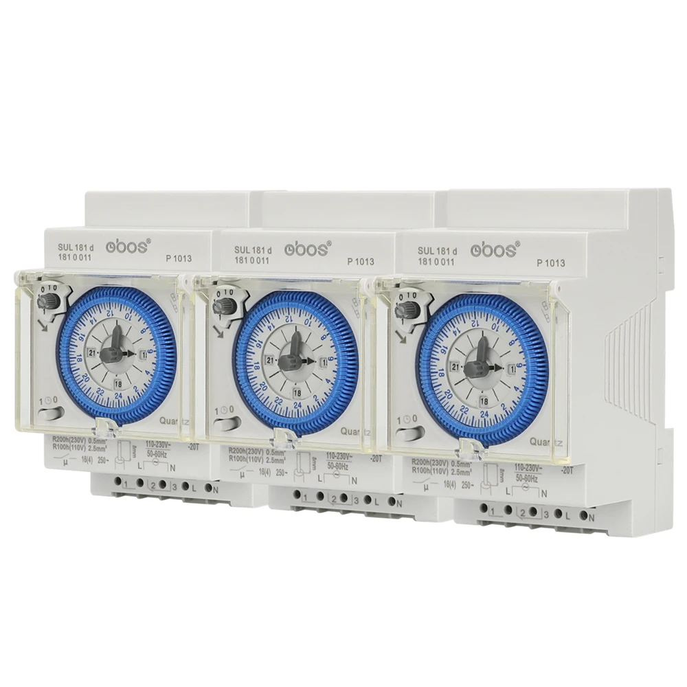 

2018 most ideal white CE certified SUL181D timer 24 hours mechanical timer switch with 96 times off /on time set range 15 mins